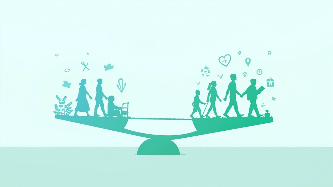 Chart showing U-shaped relationship between BMI and life expectancy with mortality risk curves