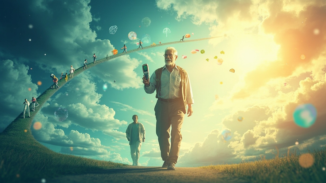 Diabetes and life expectancy statistics showing comparison between Type 1 and Type 2 diabetes impact on longevity