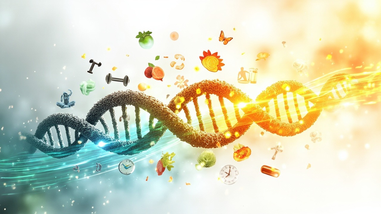 Person exercising with dumbbells showing anti-aging fitness routine