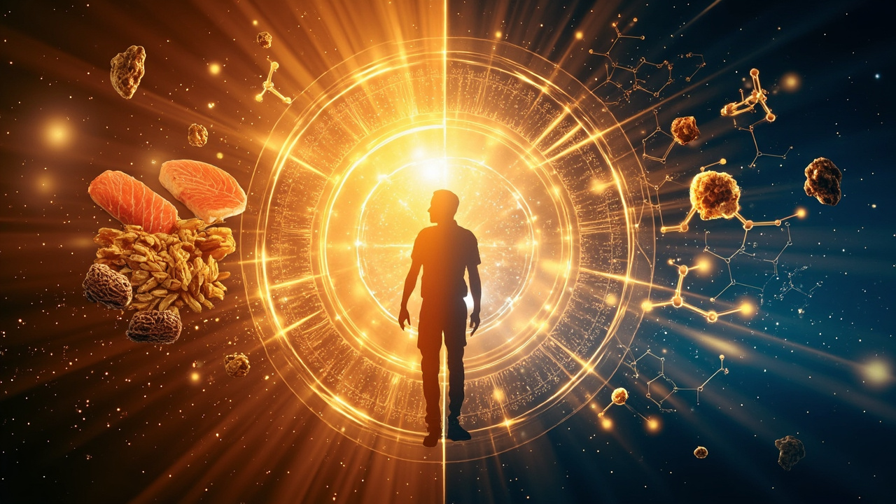 Scientific research showing omega-3 fatty acids and their connection to increased life expectancy