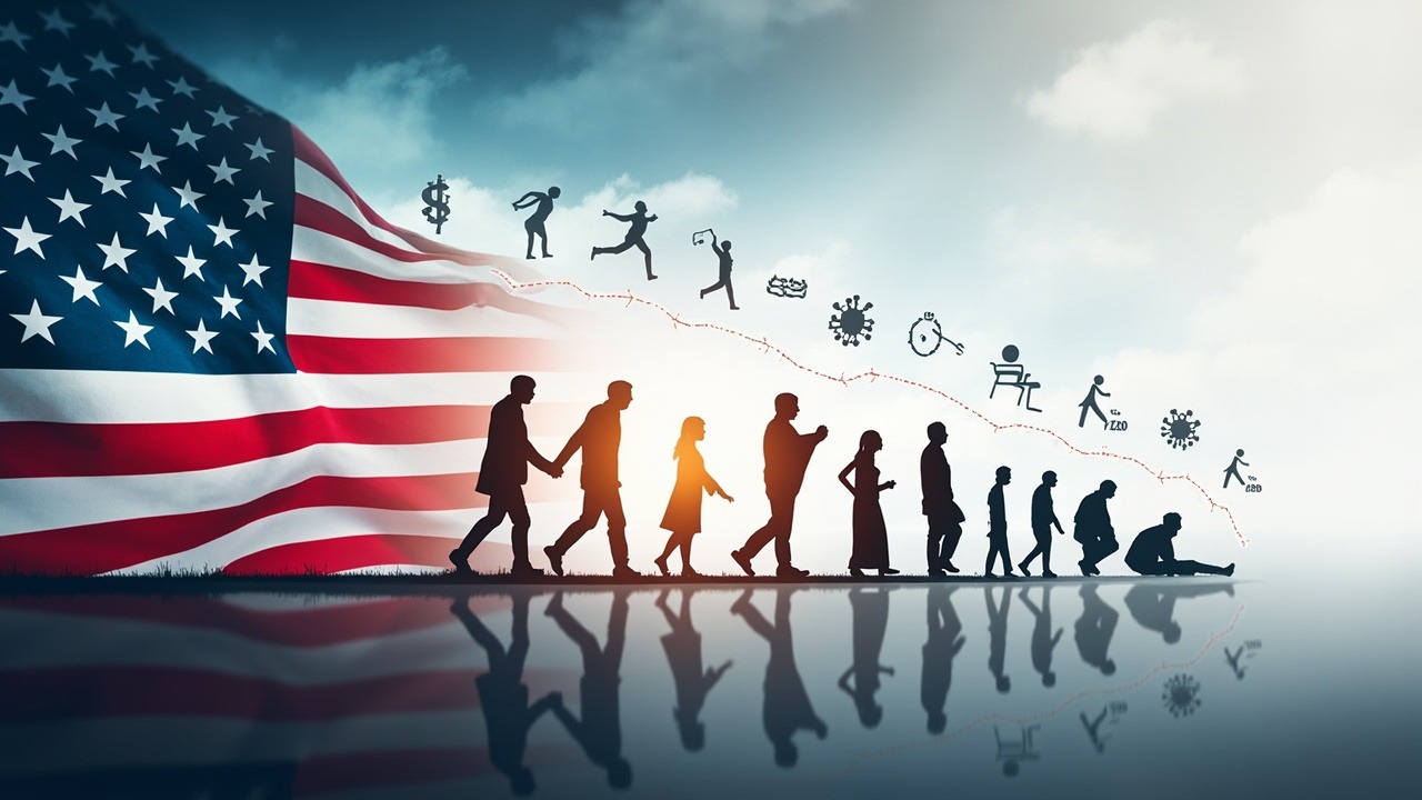 US Life Expectancy 2025 statistics showing declining longevity trends compared to other developed nations