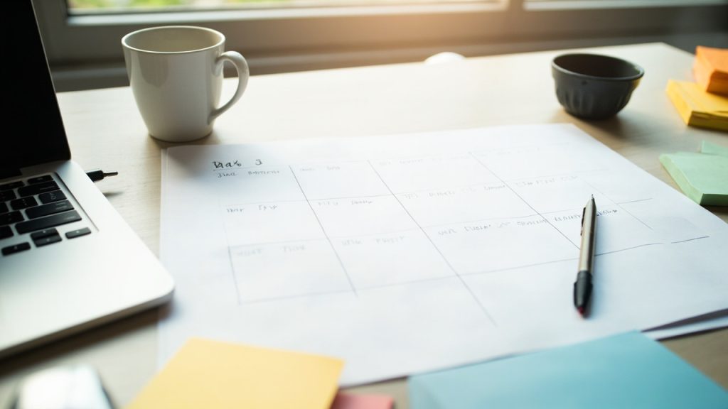 weekly review template.