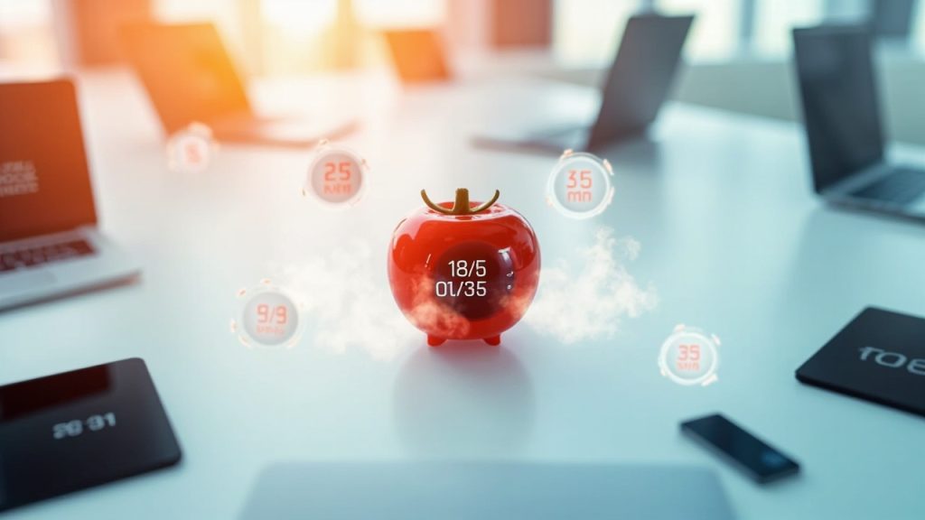 pomodoro sprints.