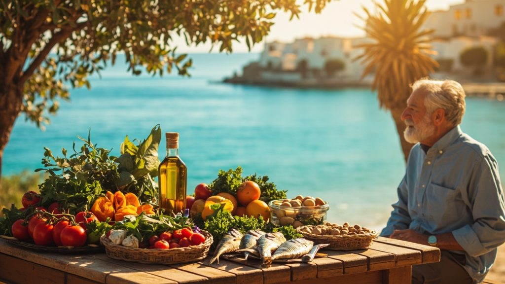 Mediterranean diet longevity.