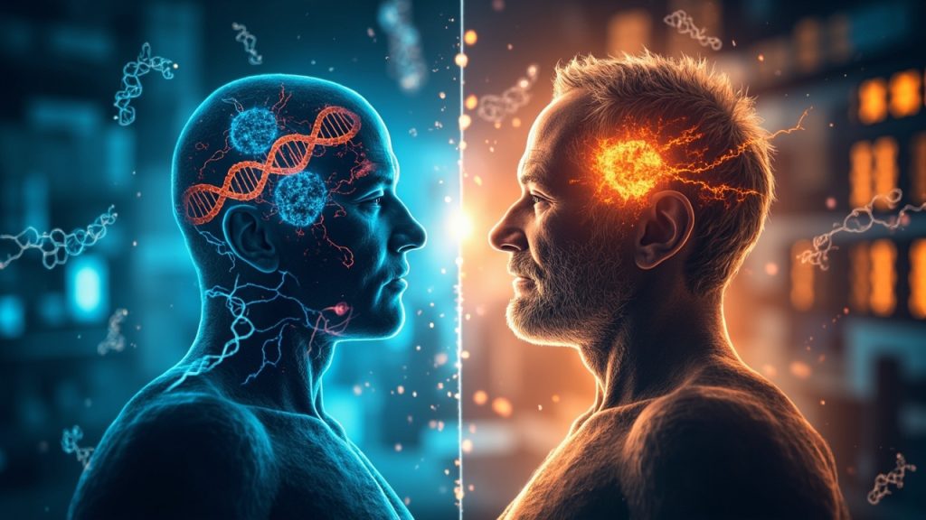 biological age vs chronological age.