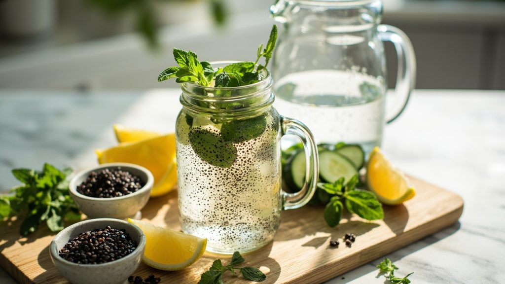 chia water recipe.