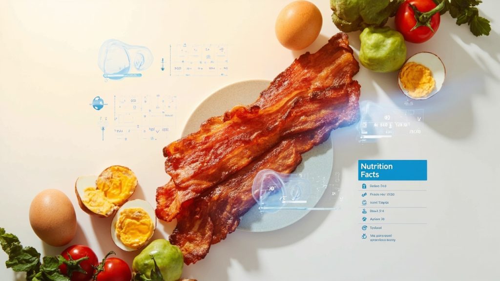 nutrition info bacon.