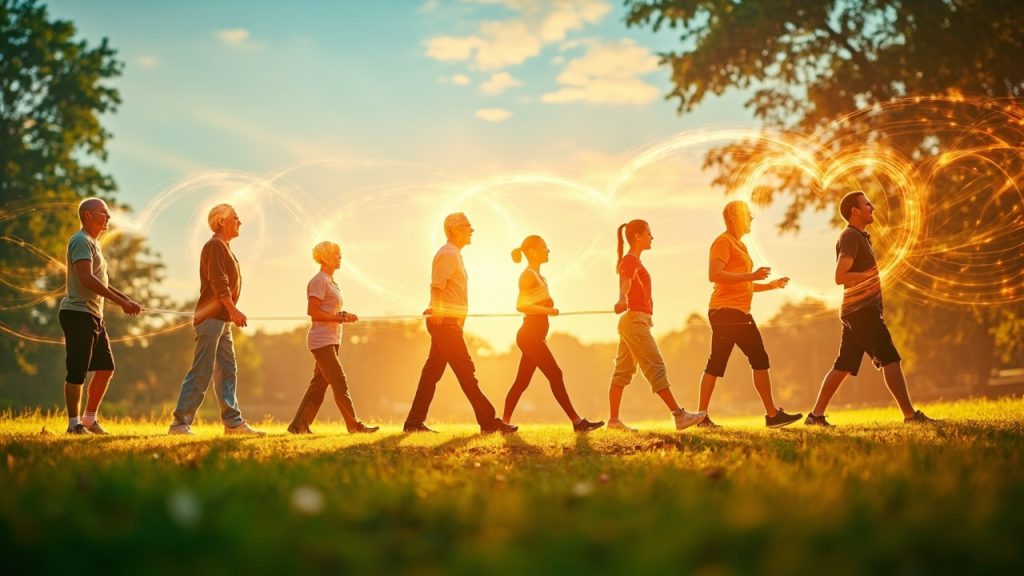 social connections and longevity.