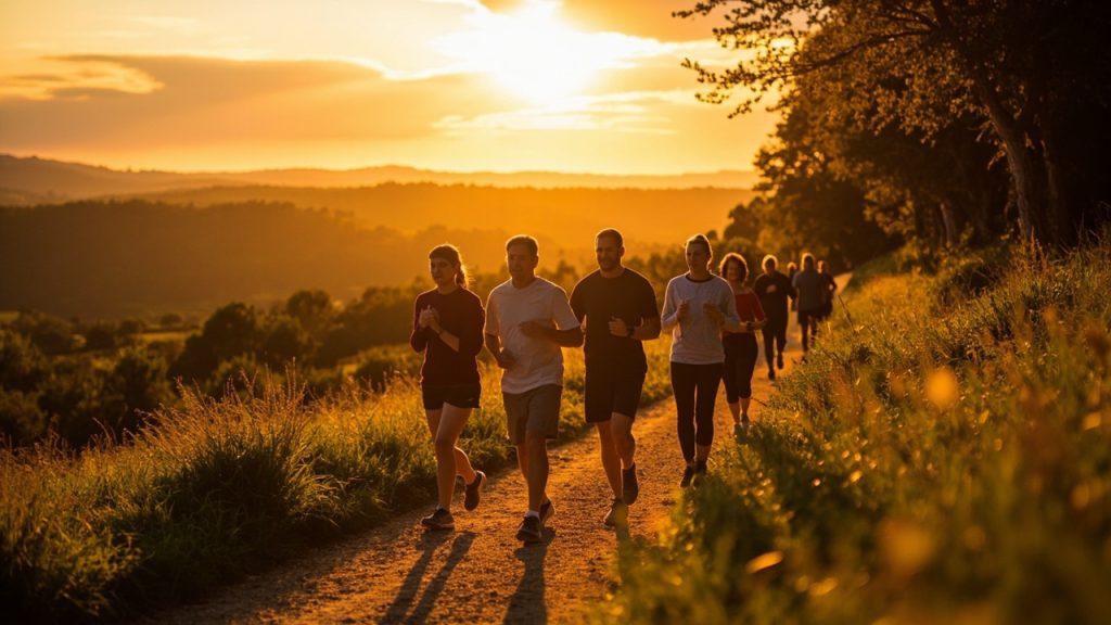 walking and life expectancy.